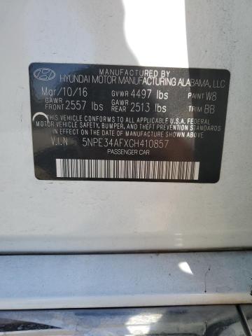 2016 HYUNDAI SONATA SPO 5NPE34AFXGH410857