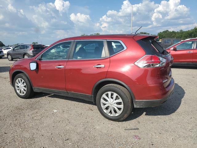 NISSAN ROGUE S 2015 red  gas 5N1AT2MT7FC895226 photo #3
