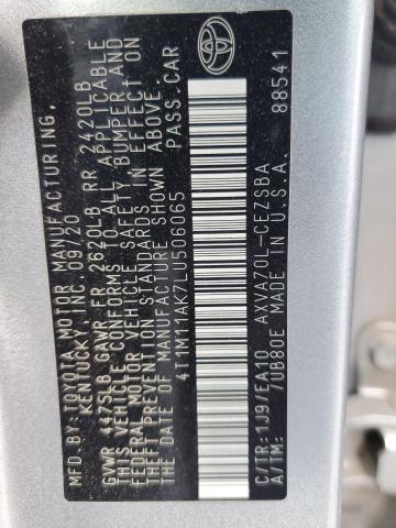 2020 TOYOTA CAMRY SE - 4T1M11AK7LU506065