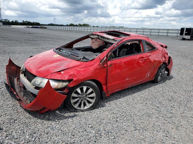 HONDA CIVIC EX 2010 red  gas 2HGFG1B89AH535406 photo #1