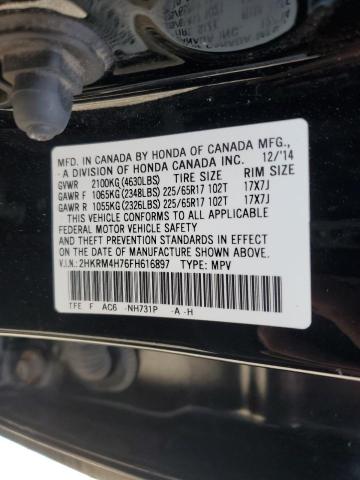 2015 HONDA CR-V EXL 2HKRM4H76FH616897