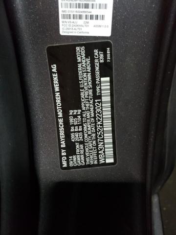 2015 BMW 428 I WBA3N7C52FK223021