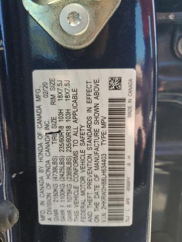 2020 HONDA CR-V EXL - 2HKRW2H88LH634403