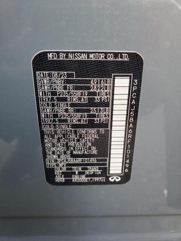 2024 INFINITI QX50 LUXE 3PCAJ5BA6RF101496