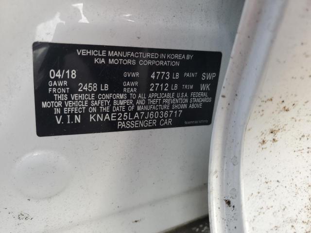 2018 KIA STINGER PR KNAE25LA7J6036717