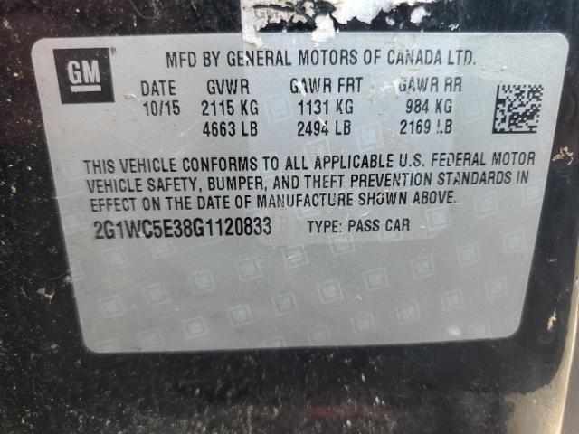 2016 CHEVROLET IMPALA LIM 2G1WC5E38G1120833