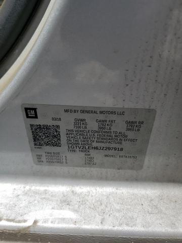 2018 GMC SIERRA K15 1GTV2LEH6JZ297918