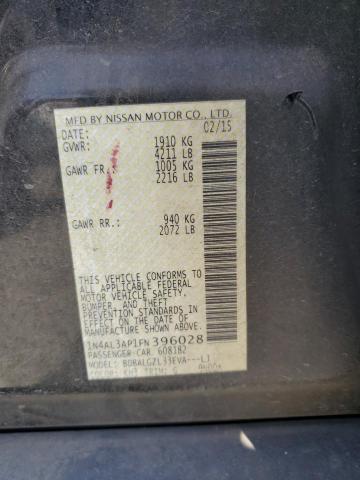 2015 NISSAN ALTIMA 2.5 1N4AL3AP1FN396028