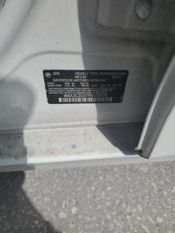 2015 BMW 320 I XDRI WBA3C3G57FNS75476