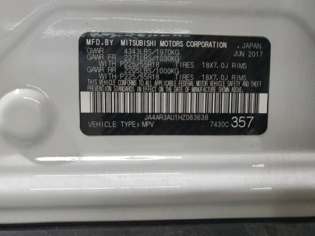 2017 MITSUBISHI OUTLANDER - JA4AR3AU1HZ063638