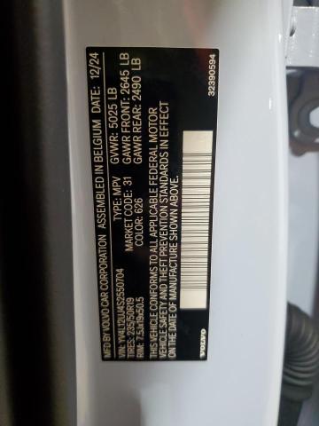 2025 VOLVO XC40 CORE YV4L12UJ4S2550704