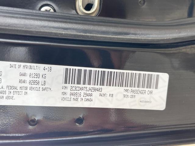 2018 DODGE CHARGER PO 2C3CDXAT5JH290403
