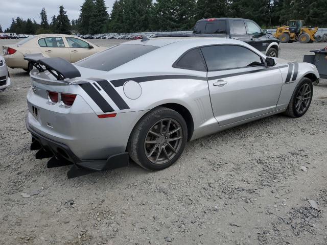 CHEVROLET CAMARO LS 2013 silver  gas 2G1FE1E32D9236075 photo #4