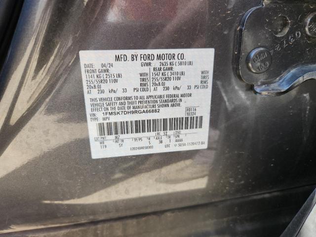 2024 FORD EXPLORER XLT 1FMSK7DH9RGA66882