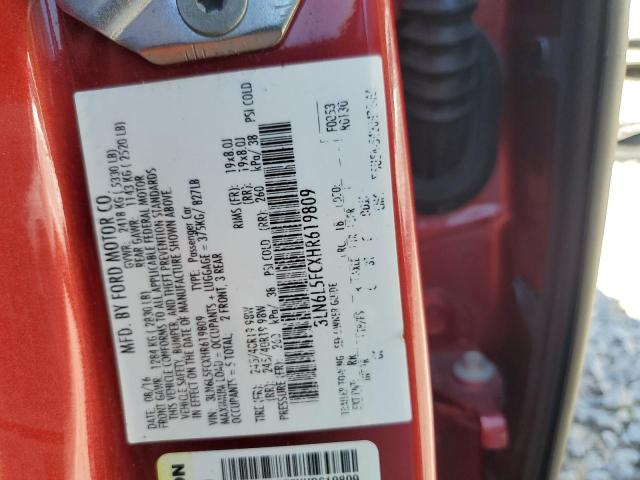 2017 LINCOLN MKZ RESERVE 3LN6L5FCXHR619809