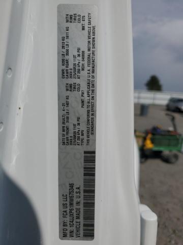 2021 JEEP WRANGLER U 1C4JJXP61MW675346