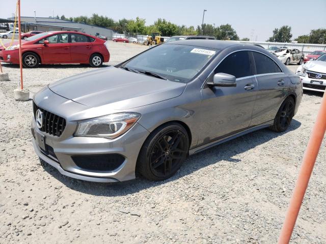 MERCEDES-BENZ CLA 250 2014 gray  gas WDDSJ4EB0EN060383 photo #1