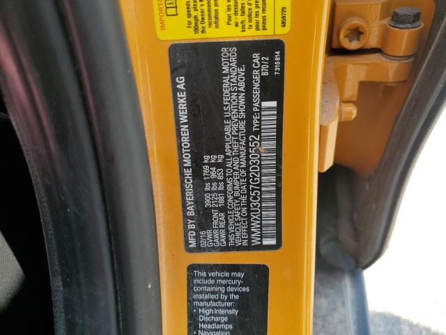 2016 MINI COOPER S WMWXU3C57G2D30552