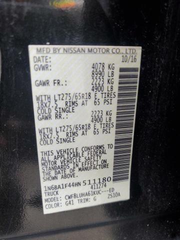 2017 NISSAN TITAN XD S 1N6BA1F44HN511180