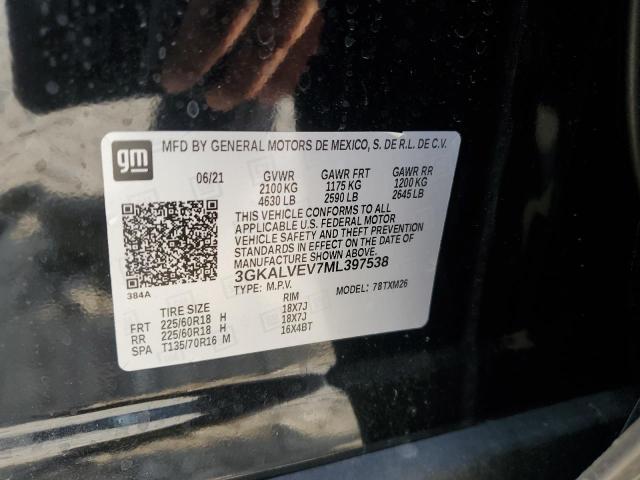 2021 GMC TERRAIN SL 3GKALVEV7ML397538