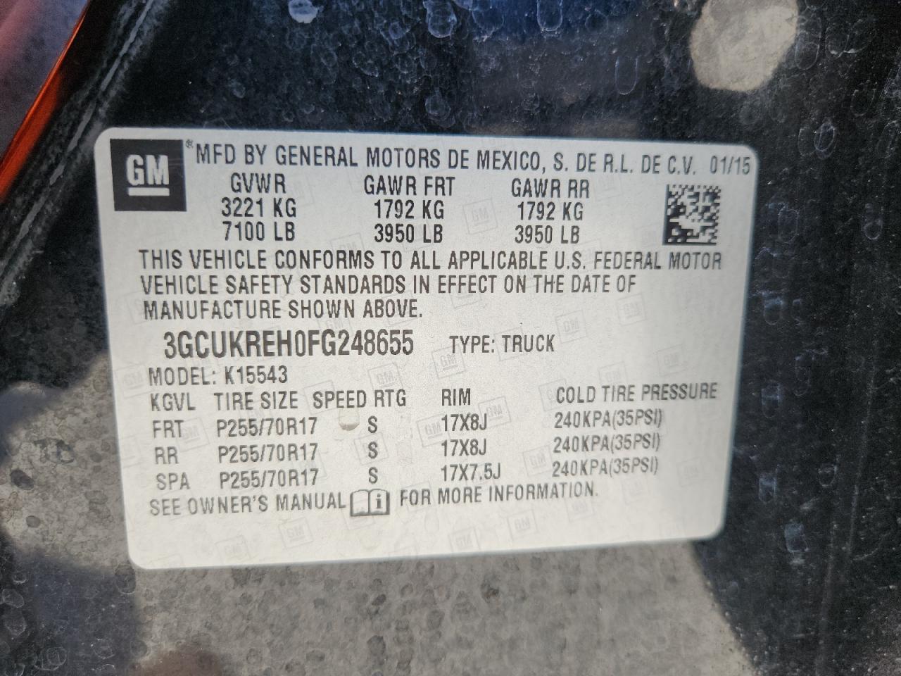 CHEVROLET SILVERADO K1500 LT