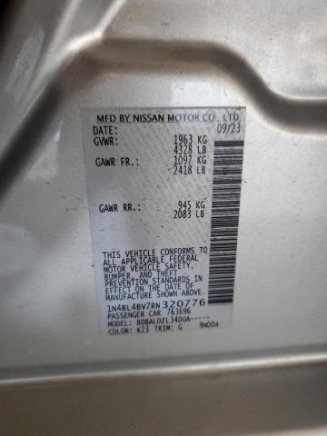 2024 NISSAN ALTIMA S 1N4BL4BV7RN320776