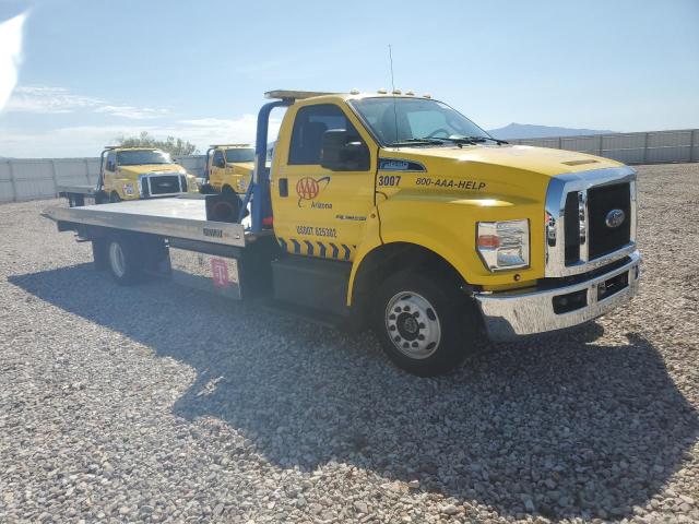 FORD F650 SUPER 2018 yellow  diesel 1FDWF6DE3JDF06459 photo #1