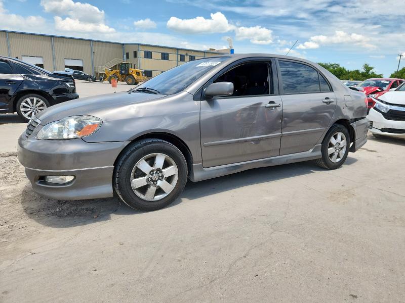 TOYOTA COROLLA CE 2006 gray  gas 1NXBR32E26Z681705 photo #1