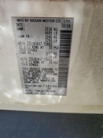 2017 NISSAN ROGUE S - 5N1AT2MT5HC738586