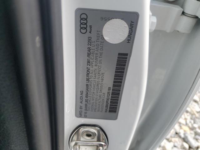 2016 AUDI A3 PREMIUM WAUB8GFFXG1025169