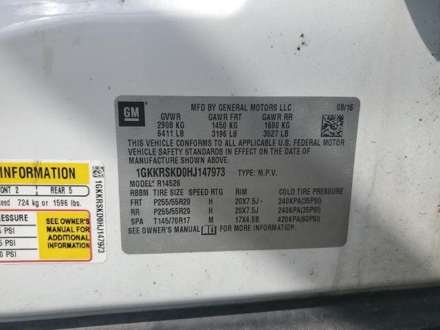 2017 GMC ACADIA LIM 1GKKRSKD0HJ147973