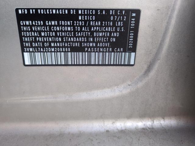 2013 VOLKSWAGEN JETTA TDI - 3VWLL7AJ2DM208868