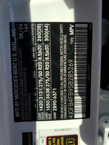 2025 MERCEDES-BENZ GLE 350 4M 4JGFB4FB9SB285269