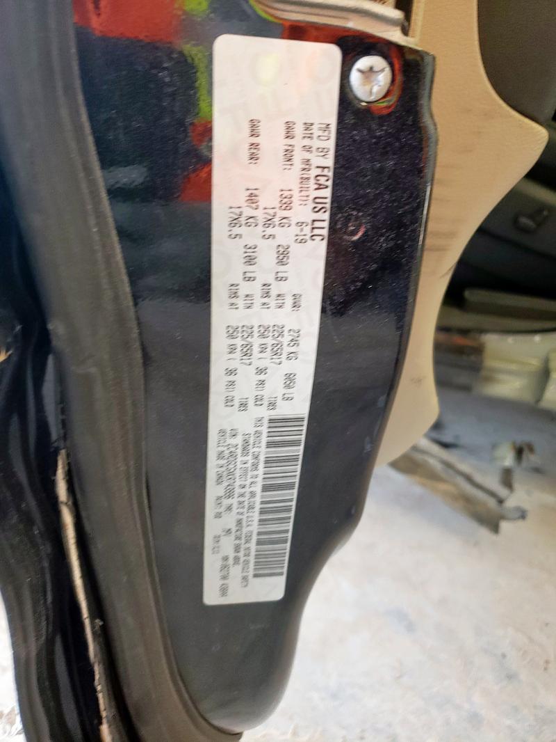 2019 DODGE GRAND CARA 2C4RDGCGXKR743996