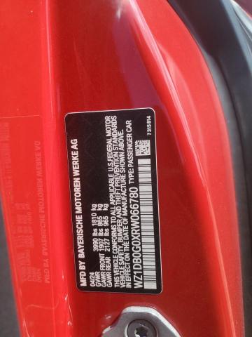 2024 TOYOTA SUPRA BASE WZ1DB0G0XRW066780