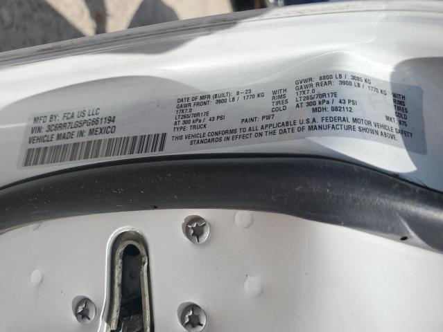 2023 RAM 1500 CLASS 3C6RR7LG5PG661194