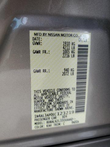 2014 NISSAN ALTIMA 2.5 - 1N4AL3AP0EC123219