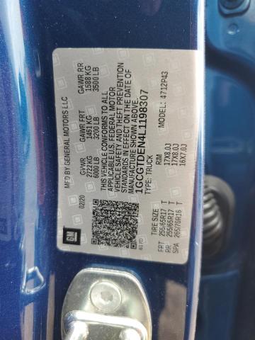 2020 CHEVROLET COLORADO Z 1GCGTDEN4L1198307
