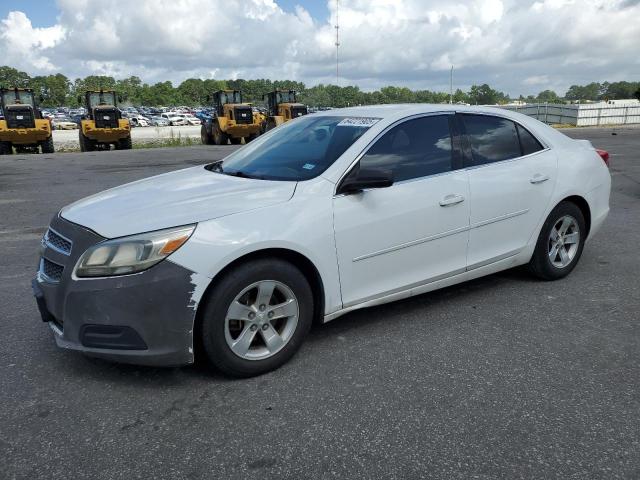 CHEVROLET MALIBU LS 2013 white  gas 1G11B5SA6DF124626 photo #1