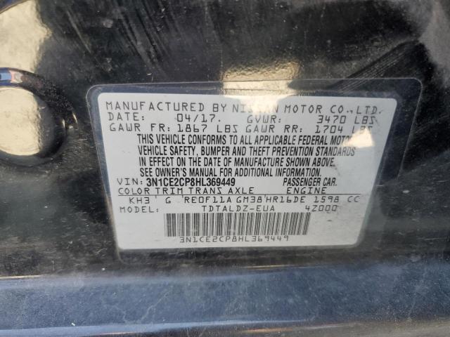 2017 NISSAN VERSA 3N1CE2CP8HL369449