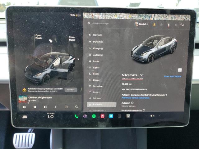 2024 TESLA MODEL Y 7SAYGDEF3RF049942