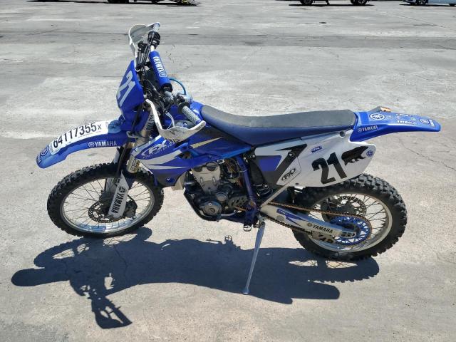 YAMAHA WR450 F 2005 blue enduro gas JYACJ07Y05A002446 photo #4
