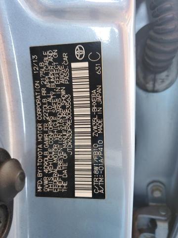 2014 TOYOTA PRIUS PLUG - JTDKN3DP9E3053563