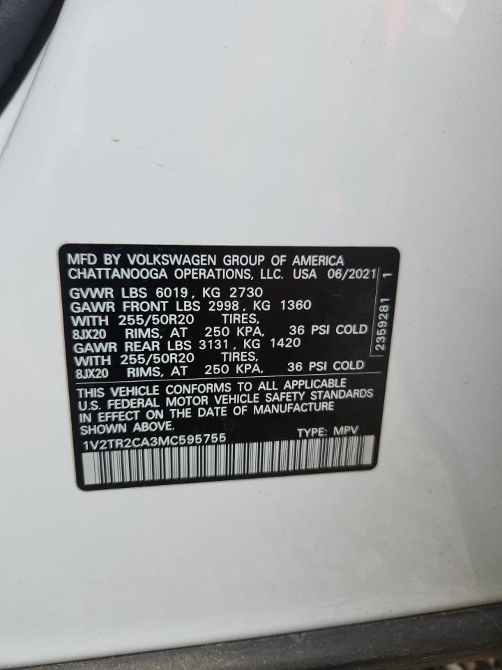 VOLKSWAGEN ATLAS SEL PREMIUM