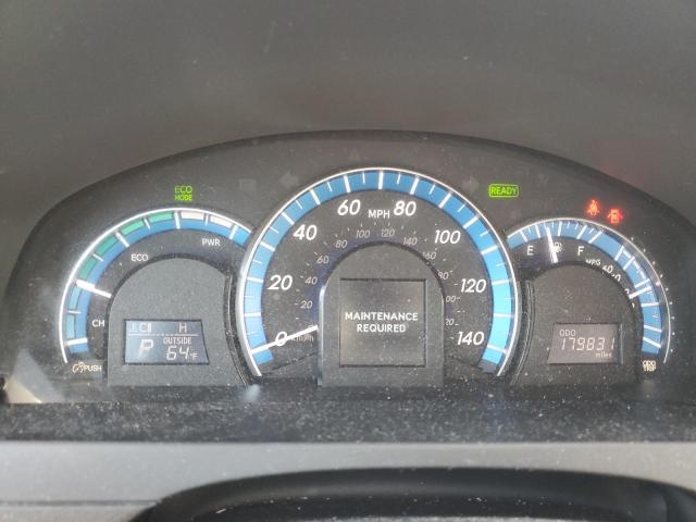 2012 TOYOTA CAMRY HYBR - 4T1BD1FK4CU034088