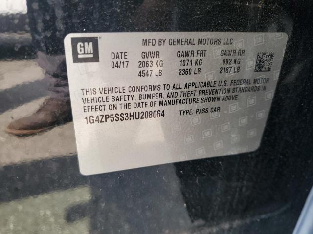 2017 BUICK LACROSSE E 1G4ZP5SS3HU208064