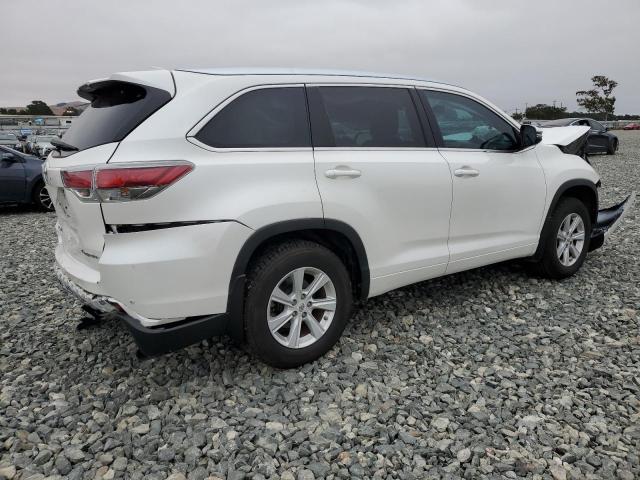 TOYOTA HIGHLANDER 2016 white  gas 5TDDKRFH7GS283369 photo #4
