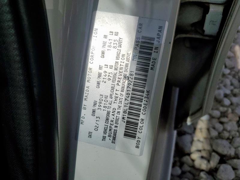 2013 MAZDA 3 I - JM1BL1L74D1792281