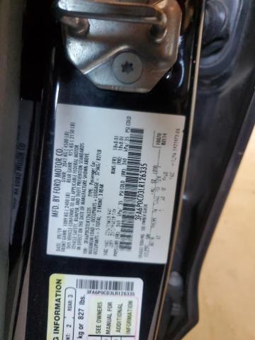 2020 FORD FUSION SEL 3FA6P0CD3LR126335