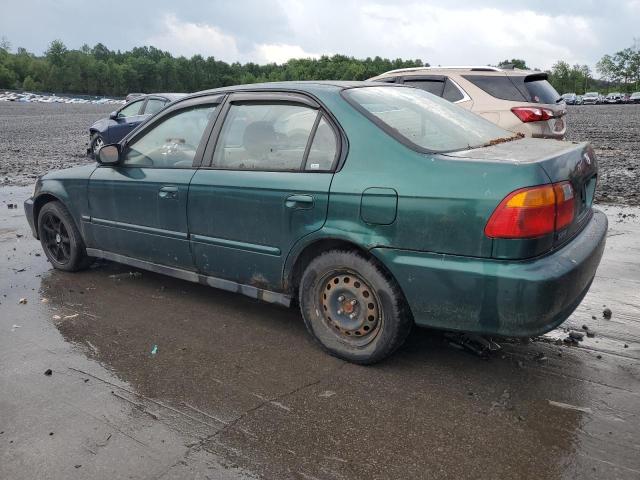 HONDA CIVIC BASE 2000 green  gas 2HGEJ6618YH539755 photo #3